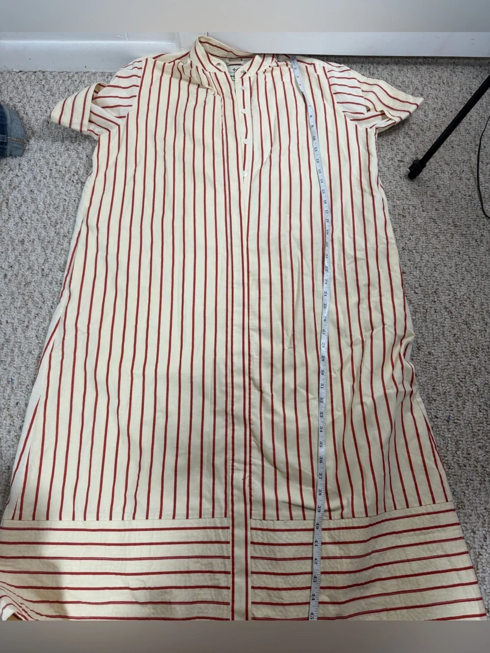 Tuckernuck Scarlet Stripe Prescott Dress size S - Picture 5 of 8
